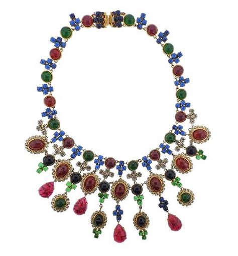 christian dior necjlace|christian dior costume jewelry necklace.